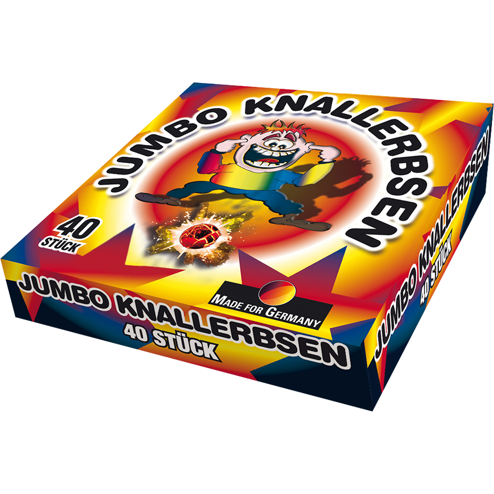 Jumbo Knallerbsen Box Jumbo Knallerbsen Box